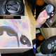 The Meta Quest Pro, revealed in a hotel room by a hotel worker.